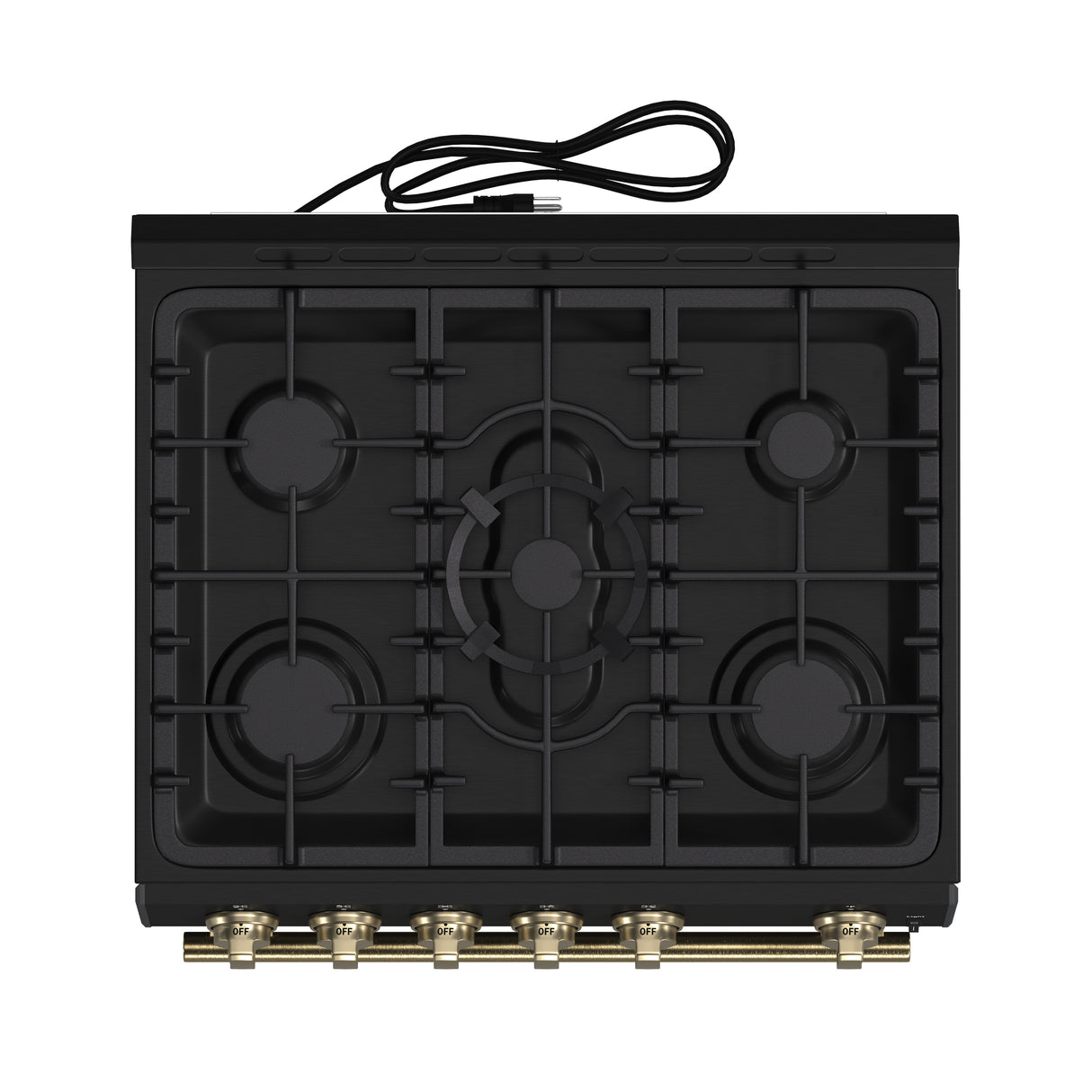 Forno Espresso 30-inch Gas Range, Black