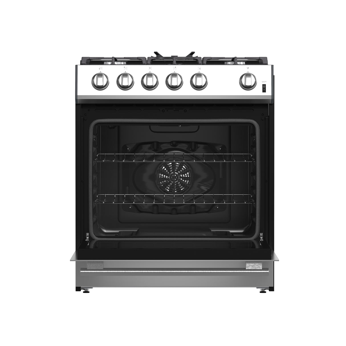 Forno Espresso 30-inch Gas Range, Stainless Steel