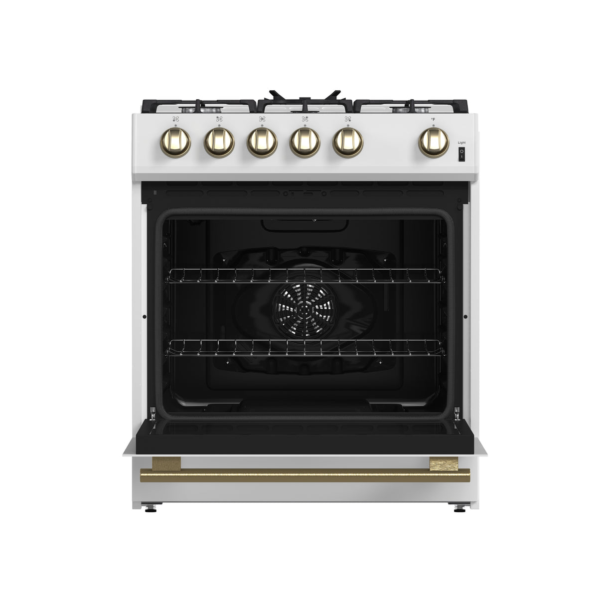 Forno Espresso 30-inch Gas Range, White