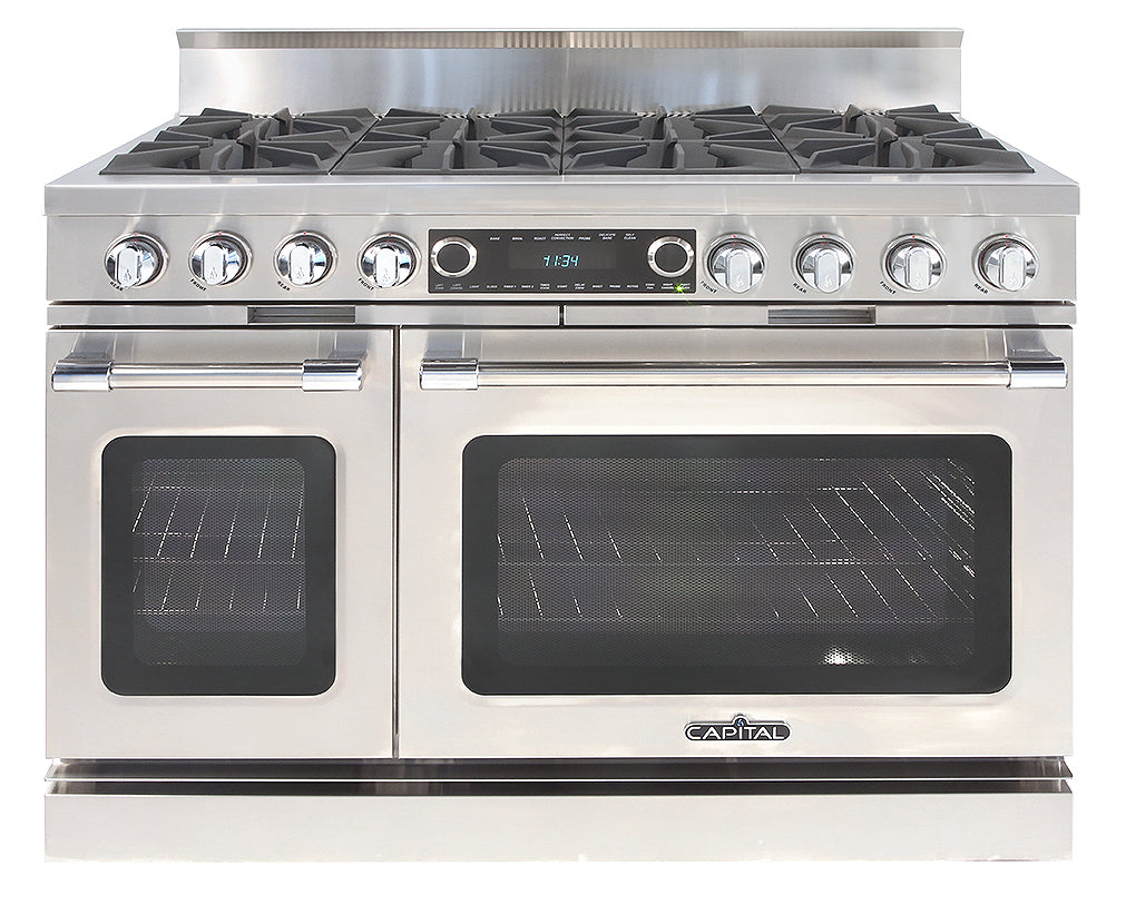 Capital Grand Chef 48" Dual Fuel Range with 8 Open Burners