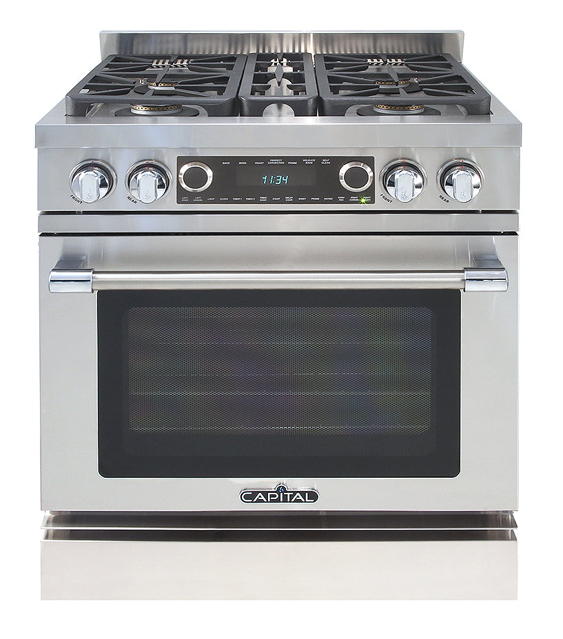 Capital Grand Chef 30" Dual Fuel Range with 4 Sealed Burners