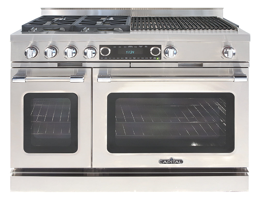 Capital Grand Chef 48" Dual Fuel Range with 4 Sealed Burners and Wide Grill