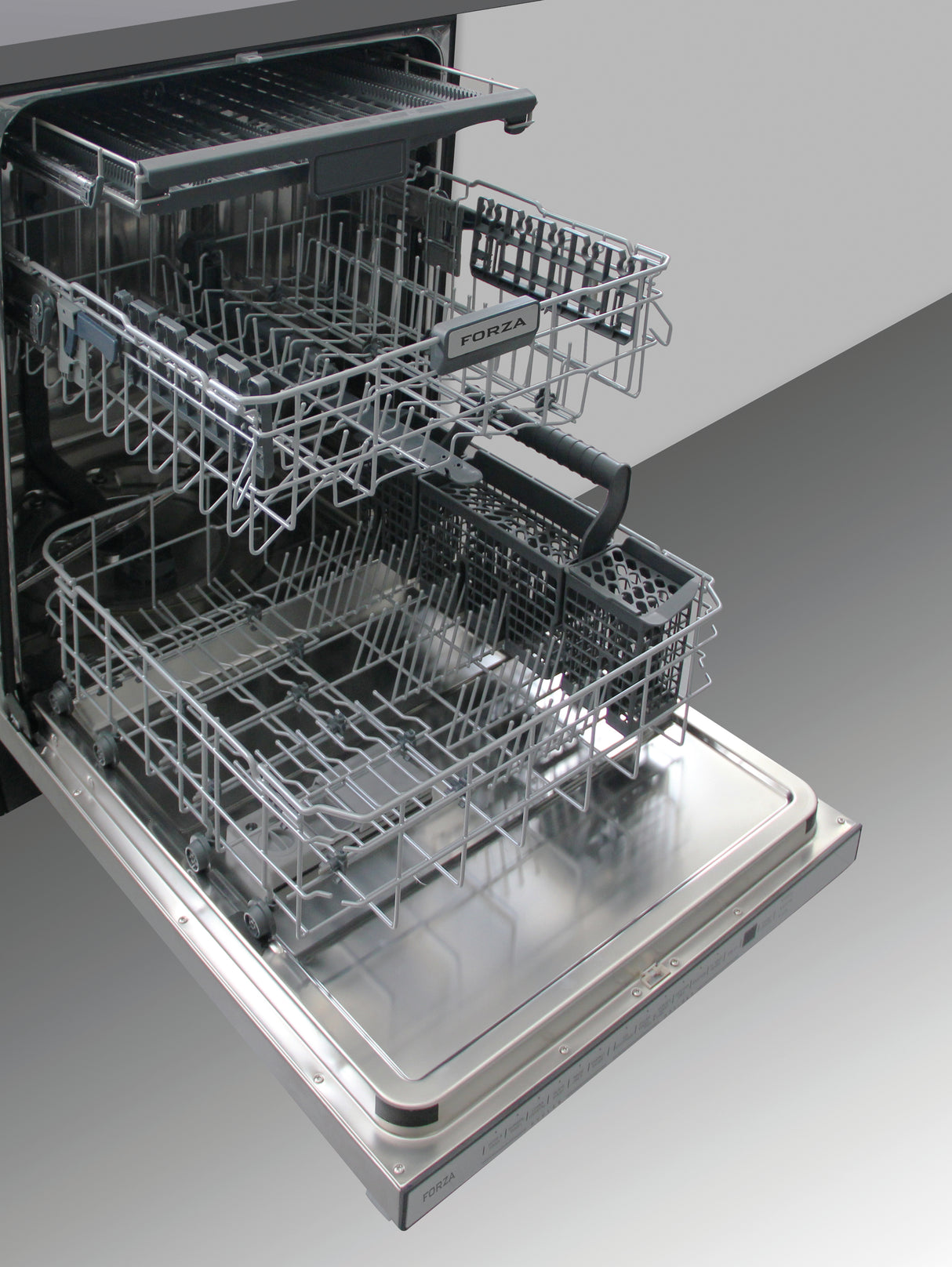 Forza 24" Professional Stainless Steel Dishwasher