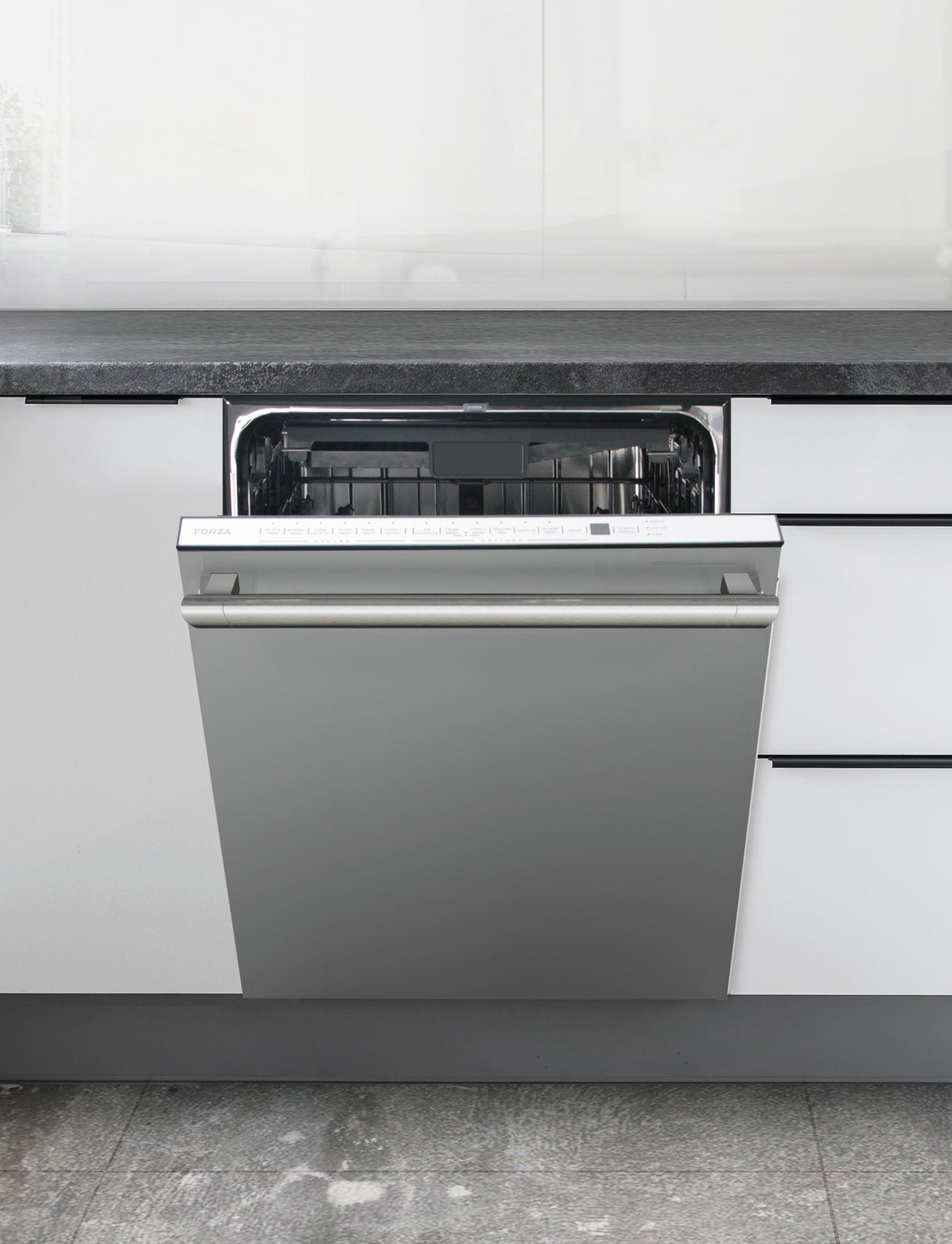 Forza 24" Professional Stainless Steel Dishwasher