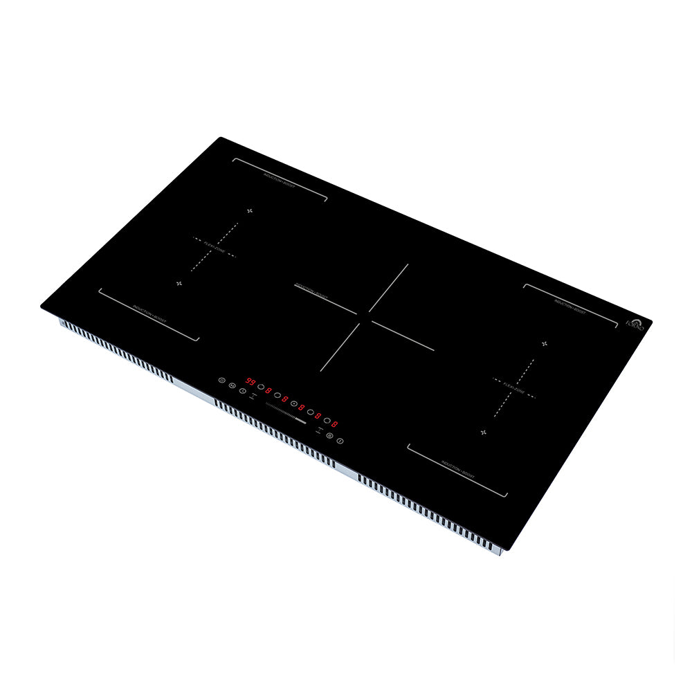 Forno Ornonzo 36-Inch Induction Cooktop, 5 Zones, 2 Flex Zones