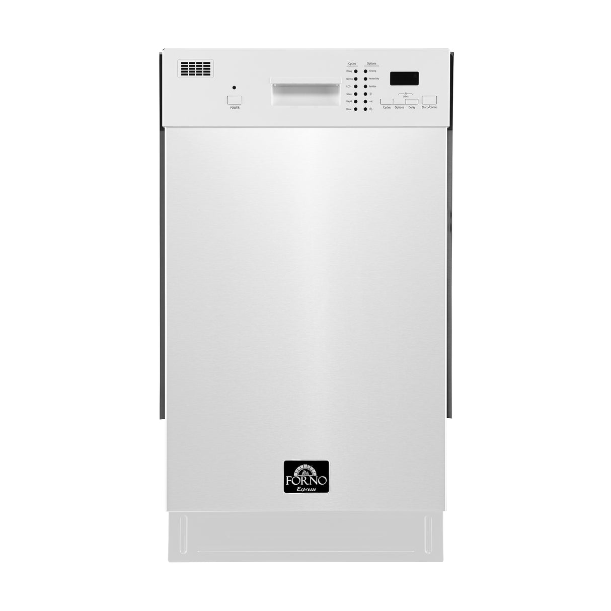 Forno Polo 18" White Dishwasher