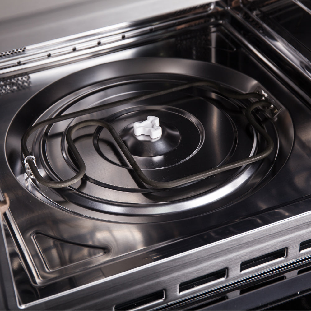 FORNO Oliena 24-inch 1750 W Compact Oven & 1000 W Microwave, 1.6 cu.ft.