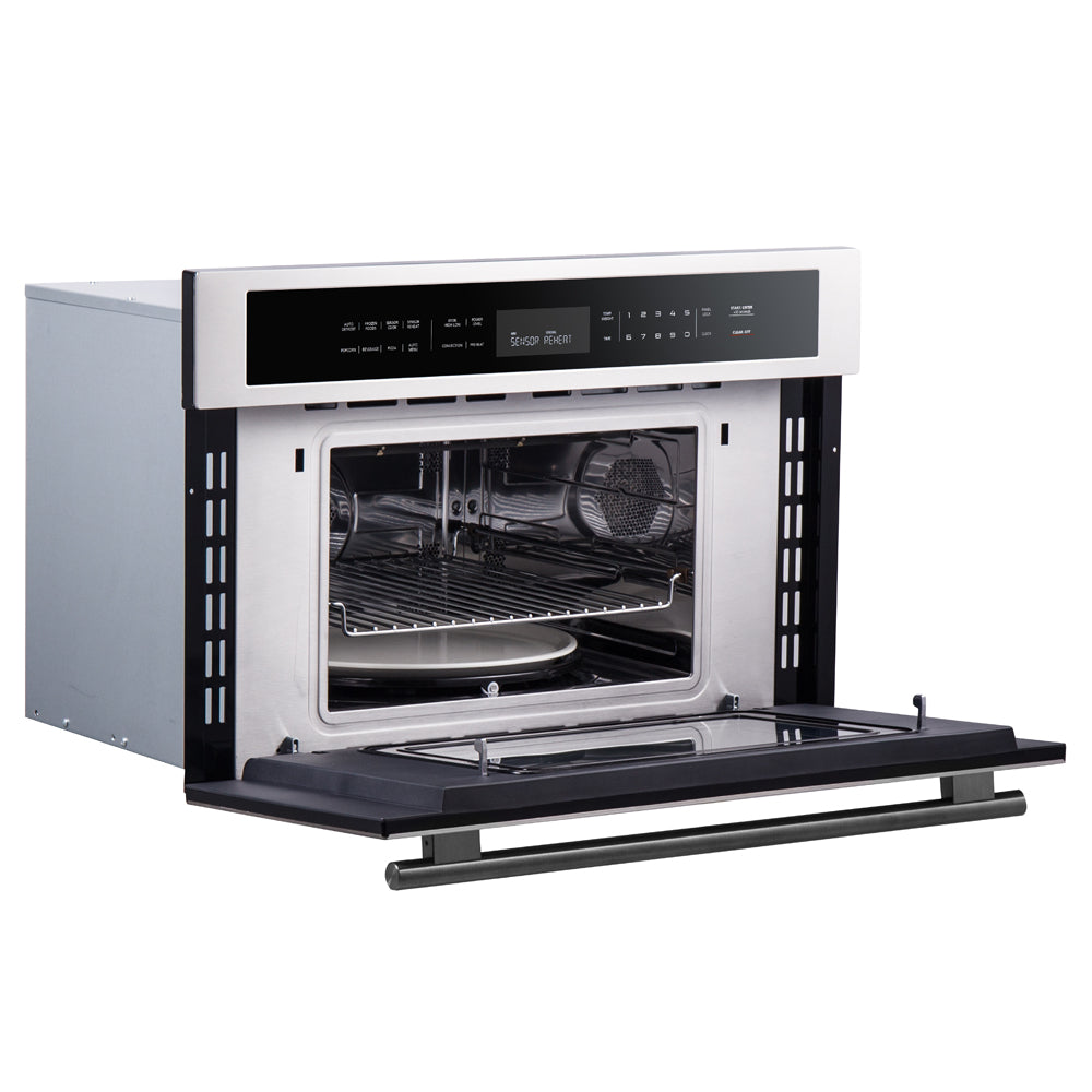 FORNO Oliena 24-inch 1750 W Compact Oven & 1000 W Microwave, 1.6 cu.ft.