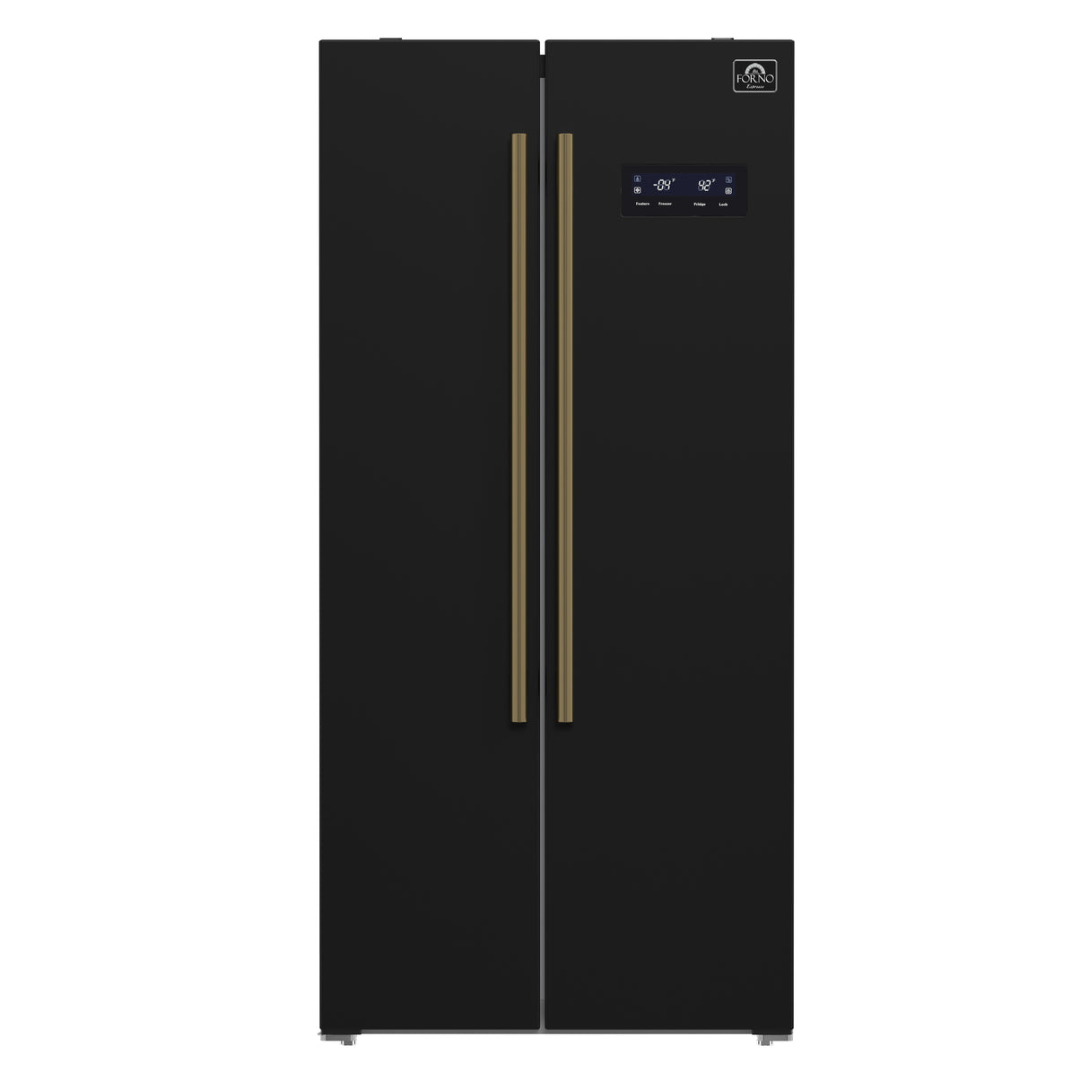 FORNO Salerno Black 33 inch Freestanding Refrigerator