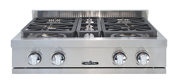Capital  30" Gas Rangetop with 4 Sealed Burners
