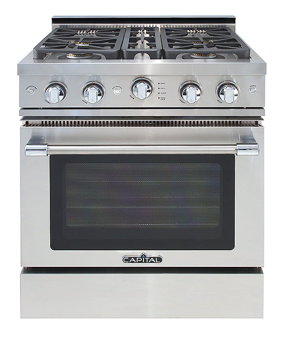 Capital Grand Chef 30" All Gas Range with 4 Sealed Burners