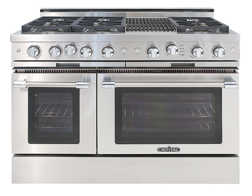 Capital Grand Chef 48" All Gas Range with 6 Sealed Burners and Grill