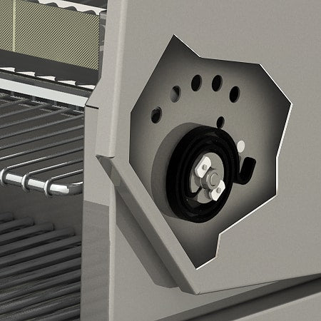 Detail of hinge mechanism