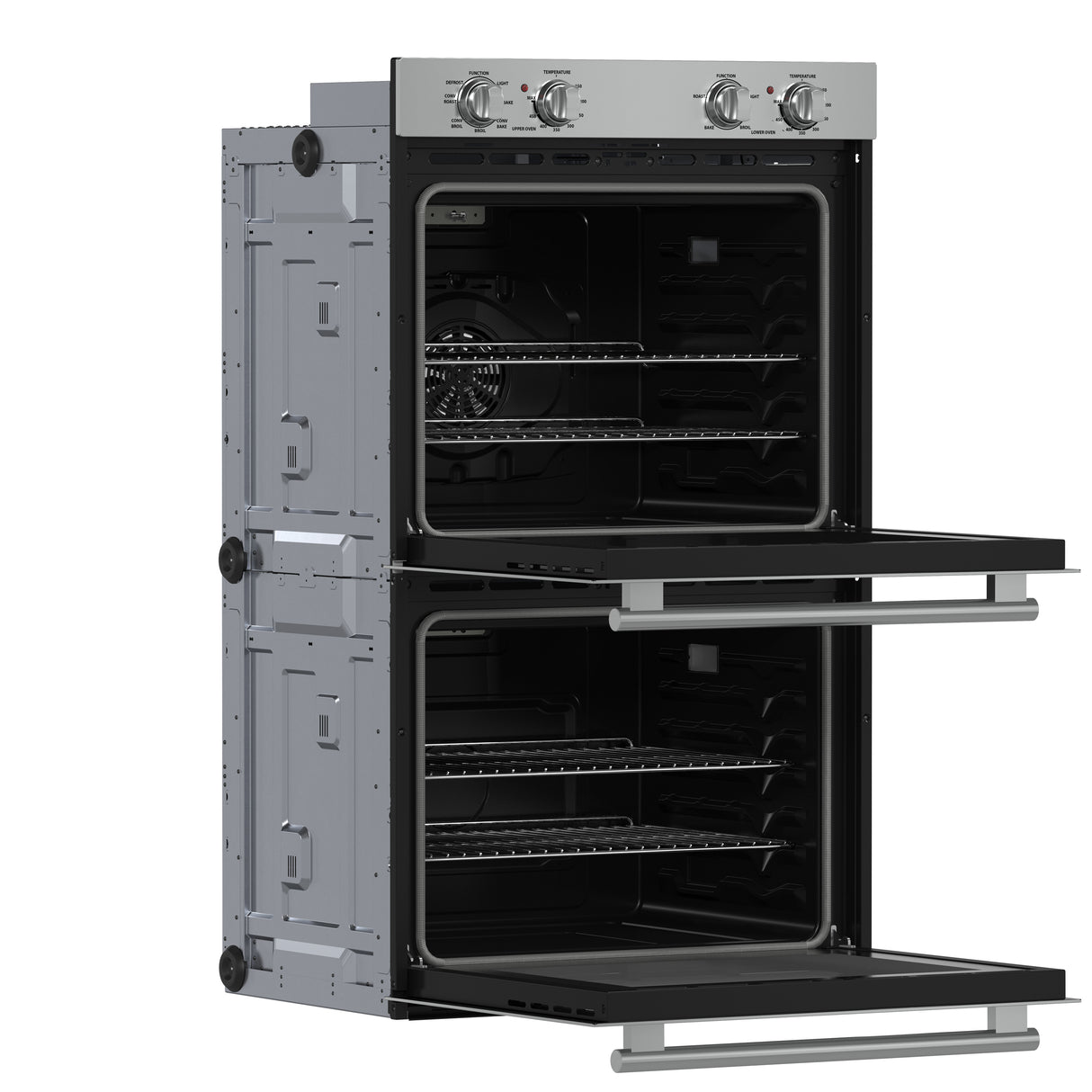 Forno Vomero Double Electric Wall Oven in Stainless-Steel, 5 cu.ft. 3550 Watts Convection Oven with Mechanical Control