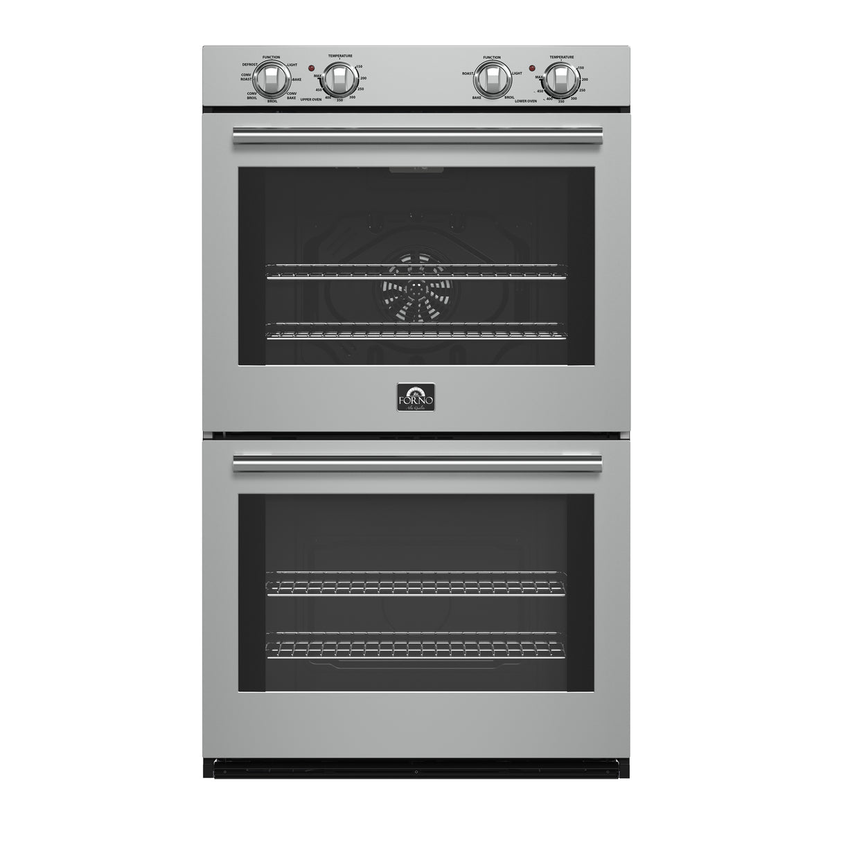 Forno Vomero Double Electric Wall Oven in Stainless-Steel, 5 cu.ft. 3550 Watts Convection Oven with Mechanical Control