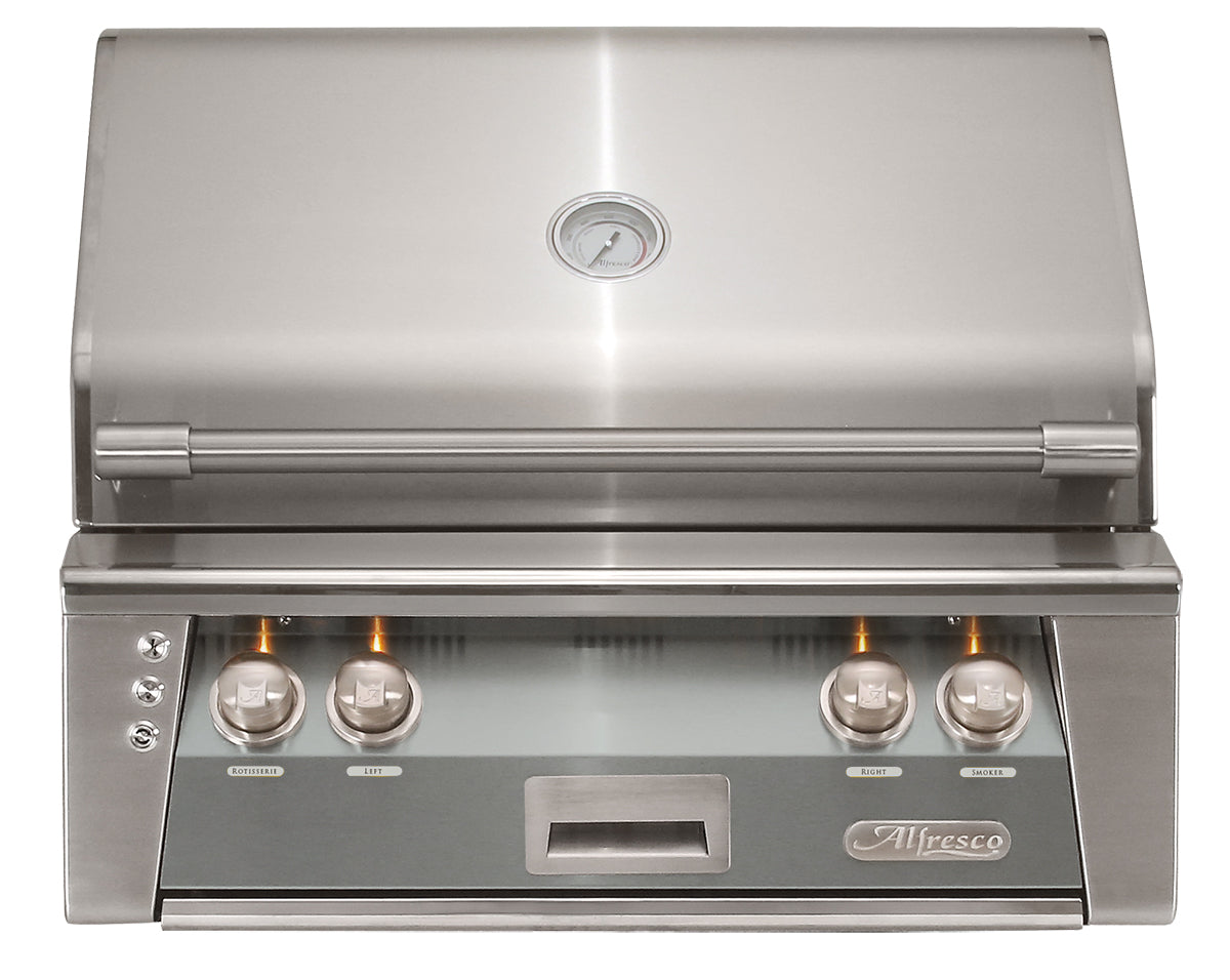 Alfresco 30" Built-in Grill, Natural Gas