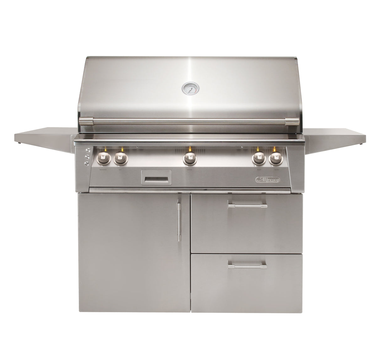 Alfresco 42" Freestanding Grill with Deluxe Cart, LP