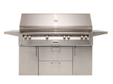 Alfresco 56" Freestanding Grill with Sear Zone, LP