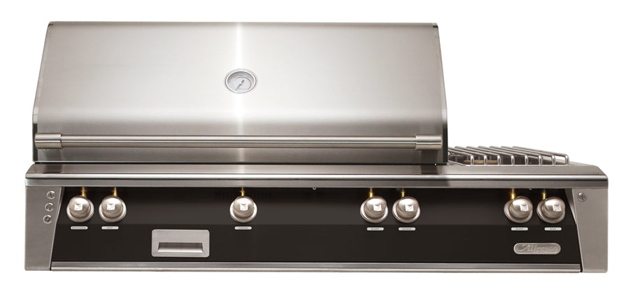 Alfresco 56" Built-in Grill with Sear Zone and Side Burner, LP