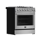 Forno Espresso 30-inch Gas Range, Stainless Steel