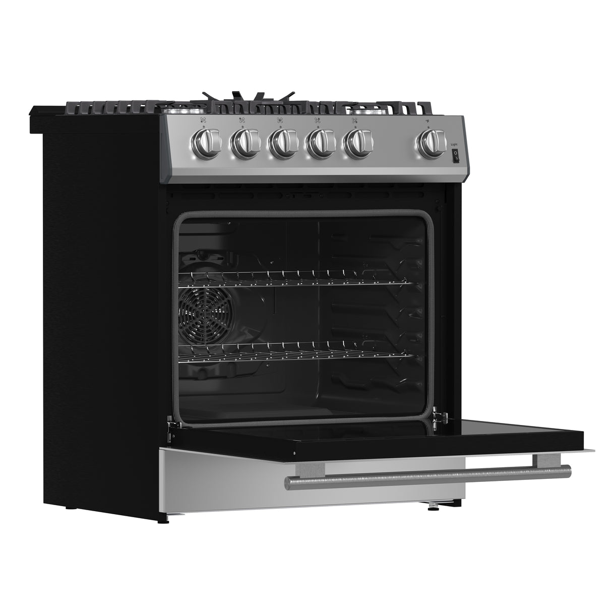 Forno Espresso 30-inch Gas Range, Stainless Steel