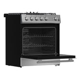 Forno Espresso 30-inch Gas Range, Stainless Steel