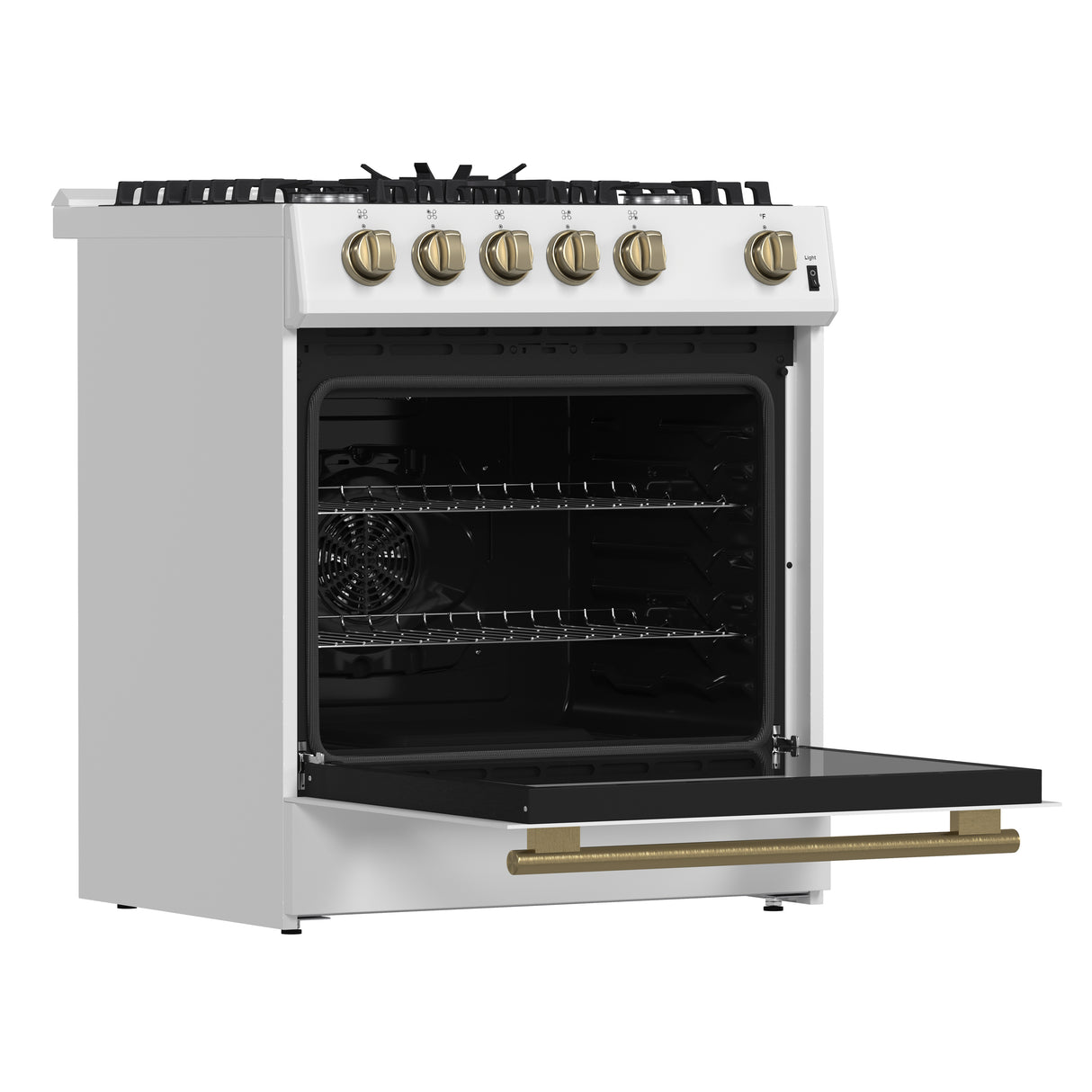 Forno Espresso 30-inch Gas Range, White