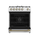 Forno Espresso 30-inch Gas Range, White