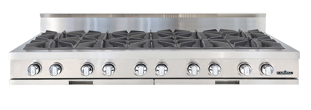 Capital  60" Gas Rangetop with 10 Open Burners