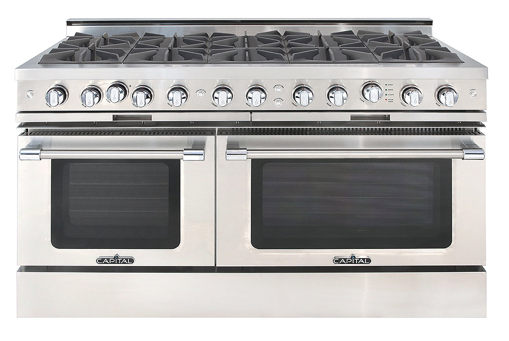 Capital Grand Chef 60" All Gas Range with 10 Open Burners