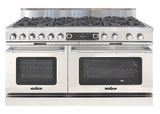 Capital Grand Chef 60" Dual Fuel Range with 10 Open Burners