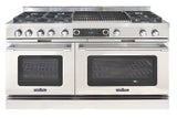 Capital Grand Chef 60" Dual Fuel Range with 6 Sealed Burners and Wide Grill