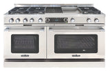Capital Grand Chef 60" Dual Fuel Range with 6 Sealed Burners, Grill and Griddle