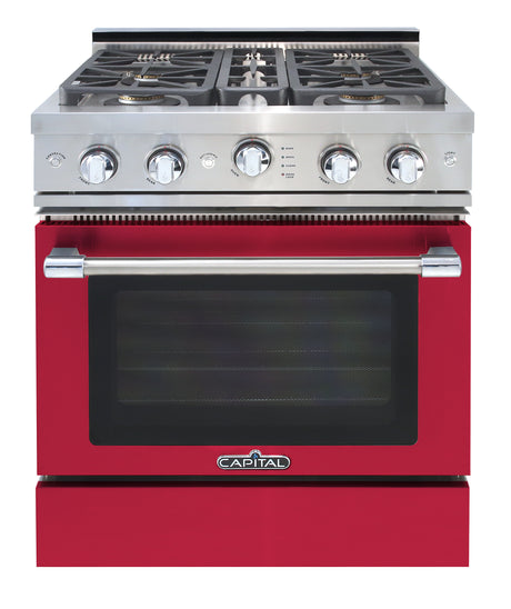 Capital 30" Gas  in Raspberry Red