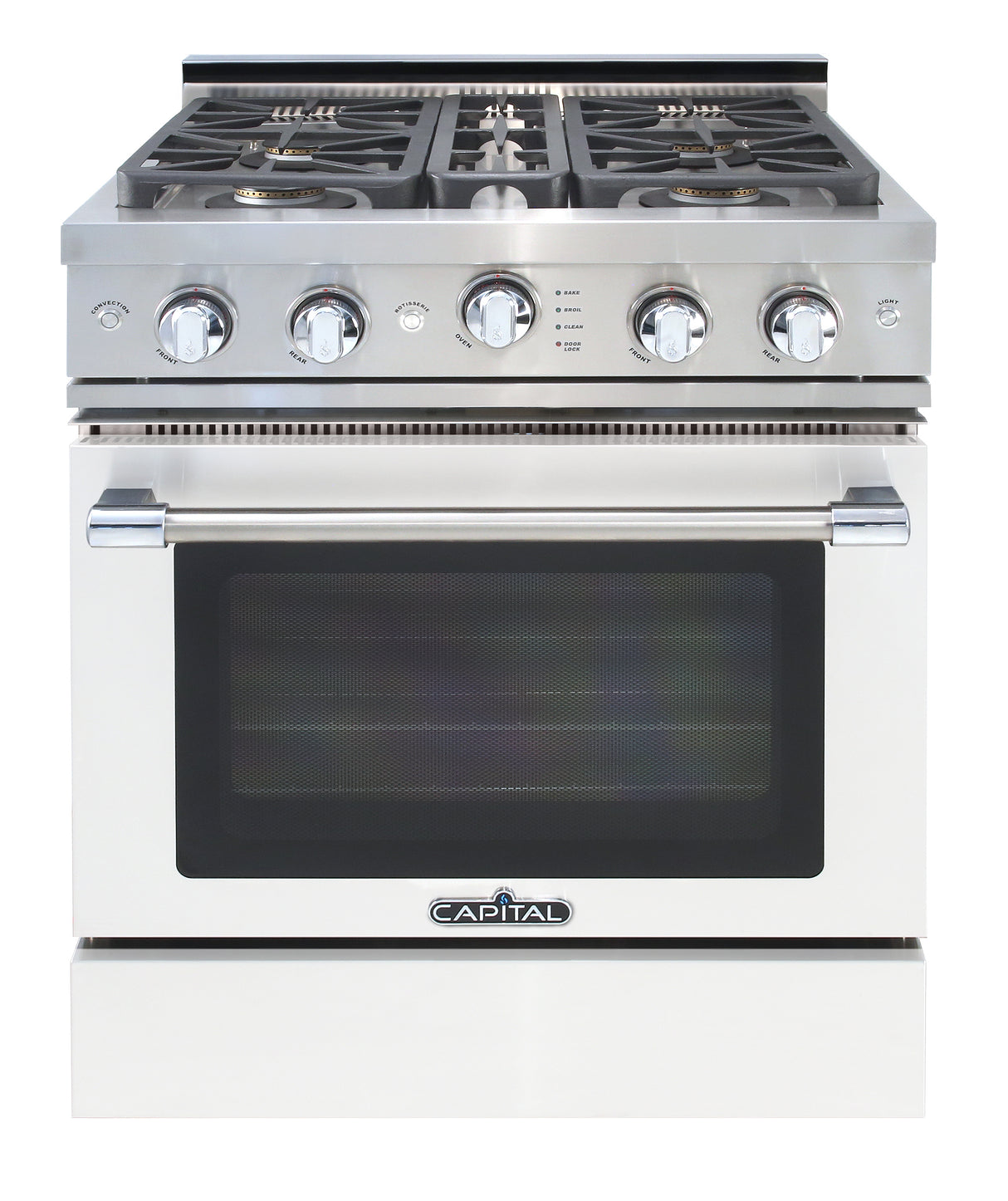 Capital Classic Chef 30" All Gas Range with 4 Sealed Burners and Griddle