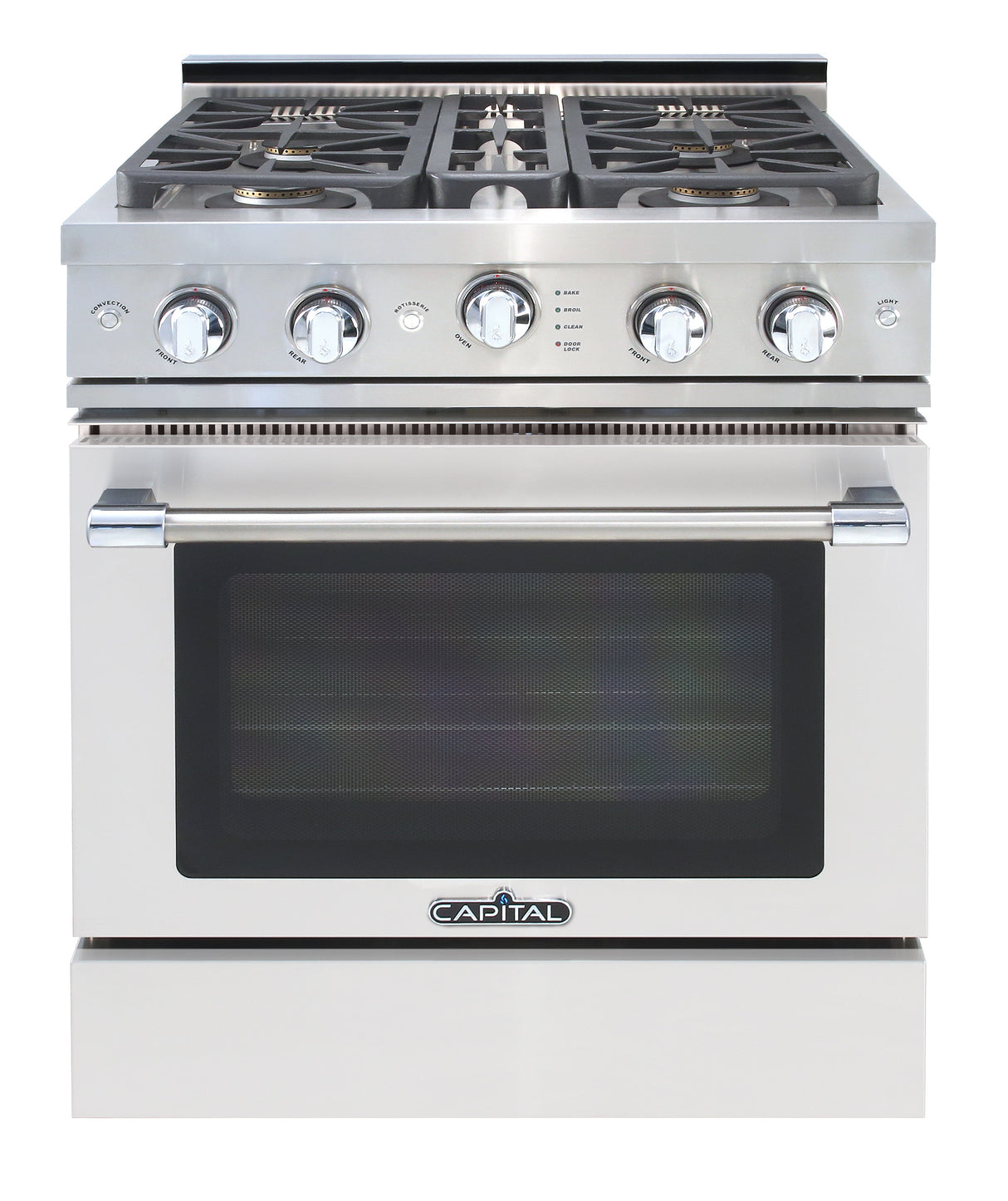 Capital Grand Chef 30" All Gas Range with 4 Sealed Burners and Grill
