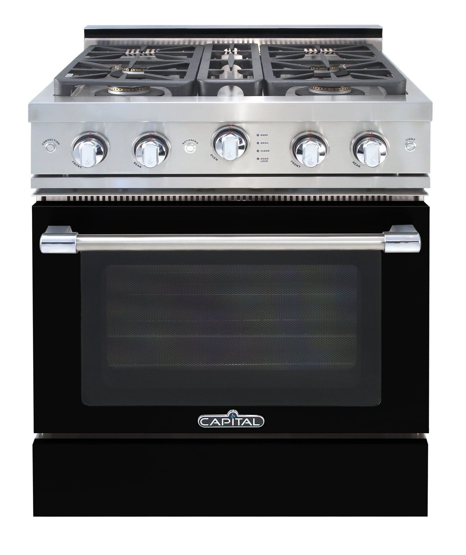Capital 30 Inch Range Jet Black - GLOSS