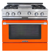 Capital Classic Chef 36" All Gas Range with 4 Open Burners and Grill