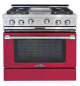 Capital Classic Chef 36" All Gas Range with 4 Open Burners and Grill