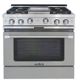 Capital Classic Chef 36" All Gas Range with 4 Open Burners and Grill