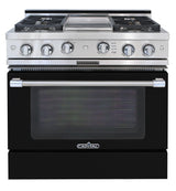 Capital Classic Chef 36" All Gas Range with 4 Open Burners and Grill