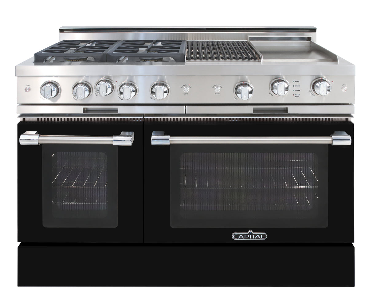 Capital Classic Chef 48" All Gas Range with 8 Sealed Burners