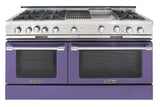Capital Grand Chef 60" Dual Fuel Range with 6 Open Burners, Grill and Griddle