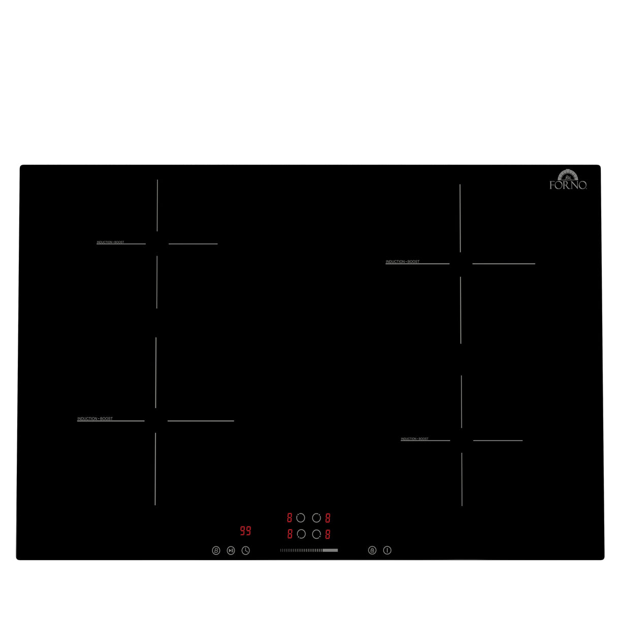 Forno Parco 30-Inch Induction Cooktop, 4 Zones