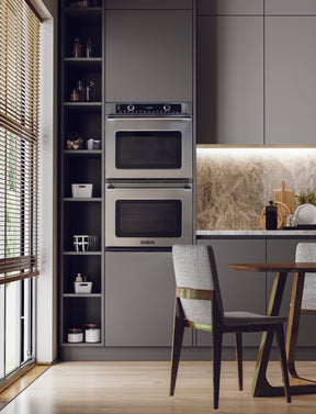 Modern kitchen with Capital double wall oven