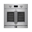Forno Asti 30-Inch Electric French Door Single Wall Oven in Stainless Steel