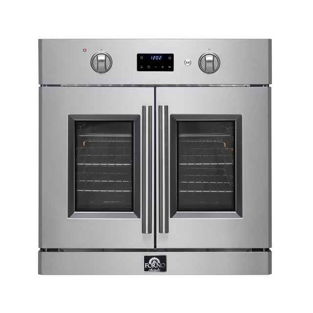 Forno Asti 30-Inch Electric French Door Single Wall Oven in Stainless Steel