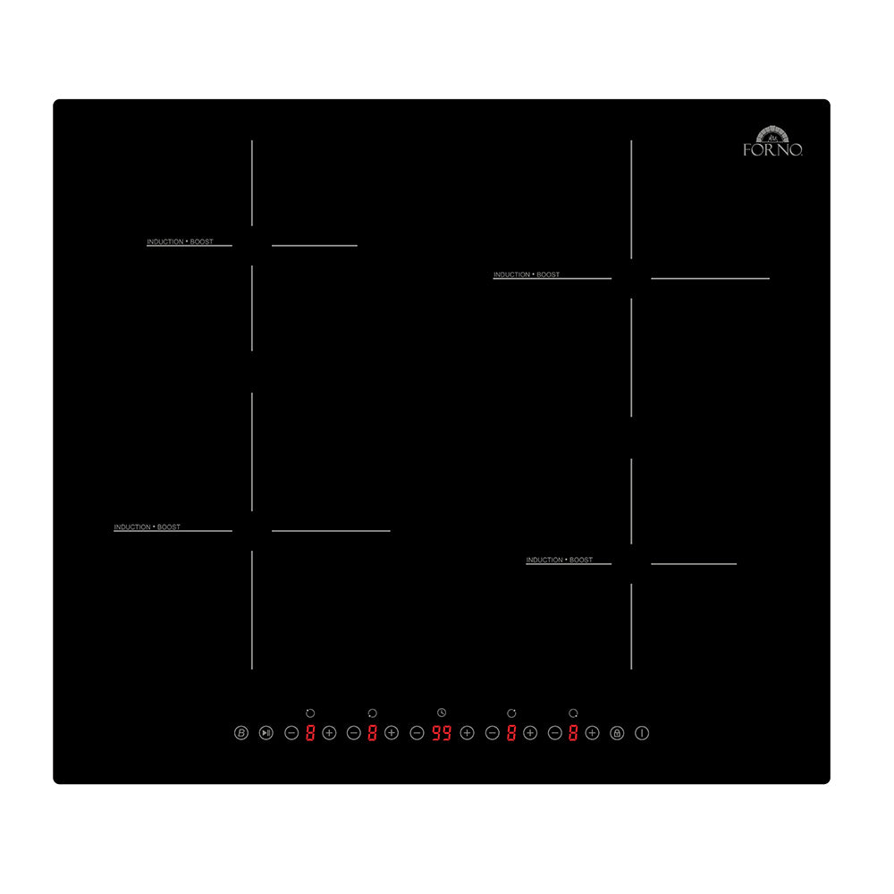 Forno Parco 24-Inch Induction Cooktop, 4 Zones