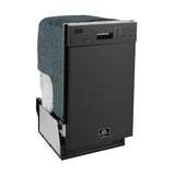 Forno Polo 18" Black Dishwasher