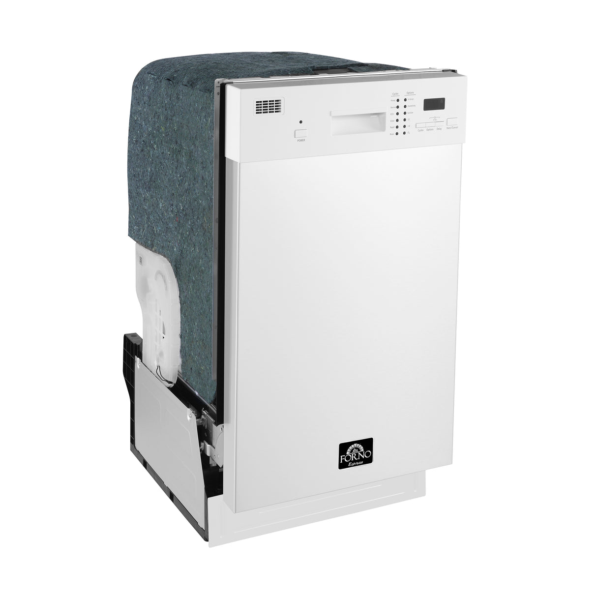 Forno Polo 18" White Dishwasher